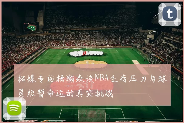 拓媒专访杨瀚森谈NBA生存压力与球员短暂命运的真实挑战